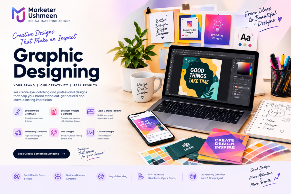 creative graphic design agency banner